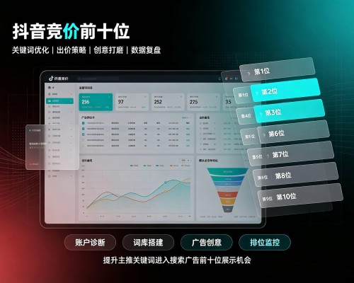 天心抖音搜索竞价